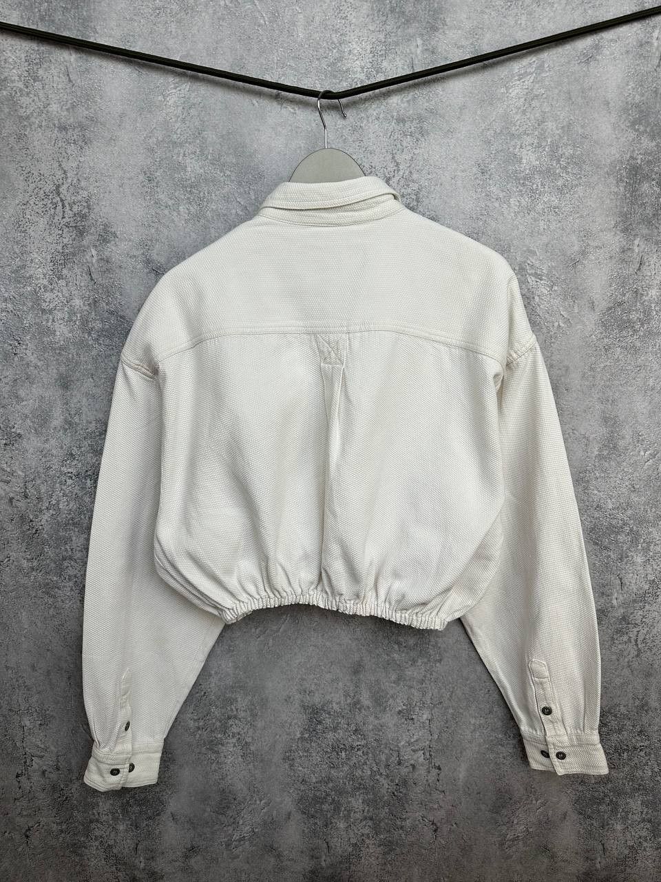Marc Buchanan Pelle Pelle Marc Buchanan Cropped Waffle Cotton Jacket Y2K Size XL / US 12-14 / IT 48-50 - 2 Thumbnail