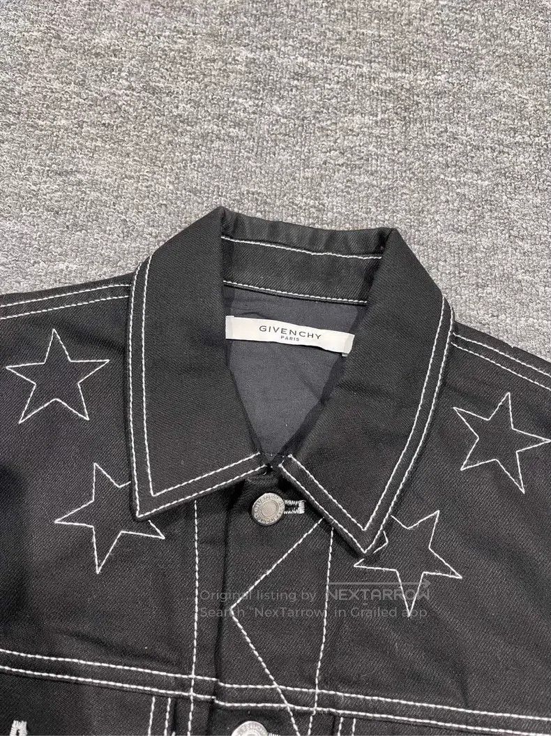 Givenchy Givenchy Star denim shirt jacket Size US M / EU 48-50 / 2 - 2 Thumbnail