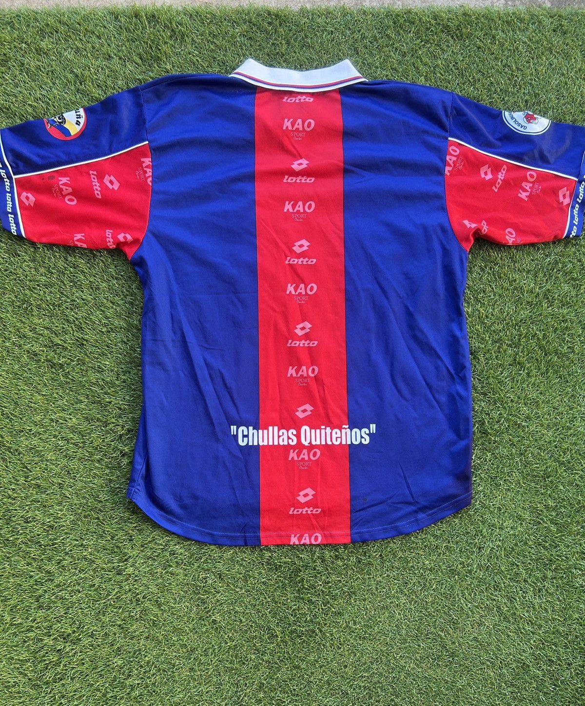 Lotto Sport Vintage Lotto S.D. Quito Jersey Size XL Size US XL / EU 56 / 4 - 4 Thumbnail