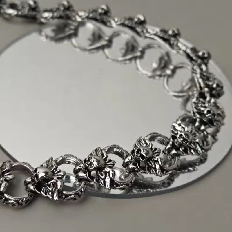 Japanese Brand punk Skeleton Pants Chain Size ONE SIZE - 9 Thumbnail