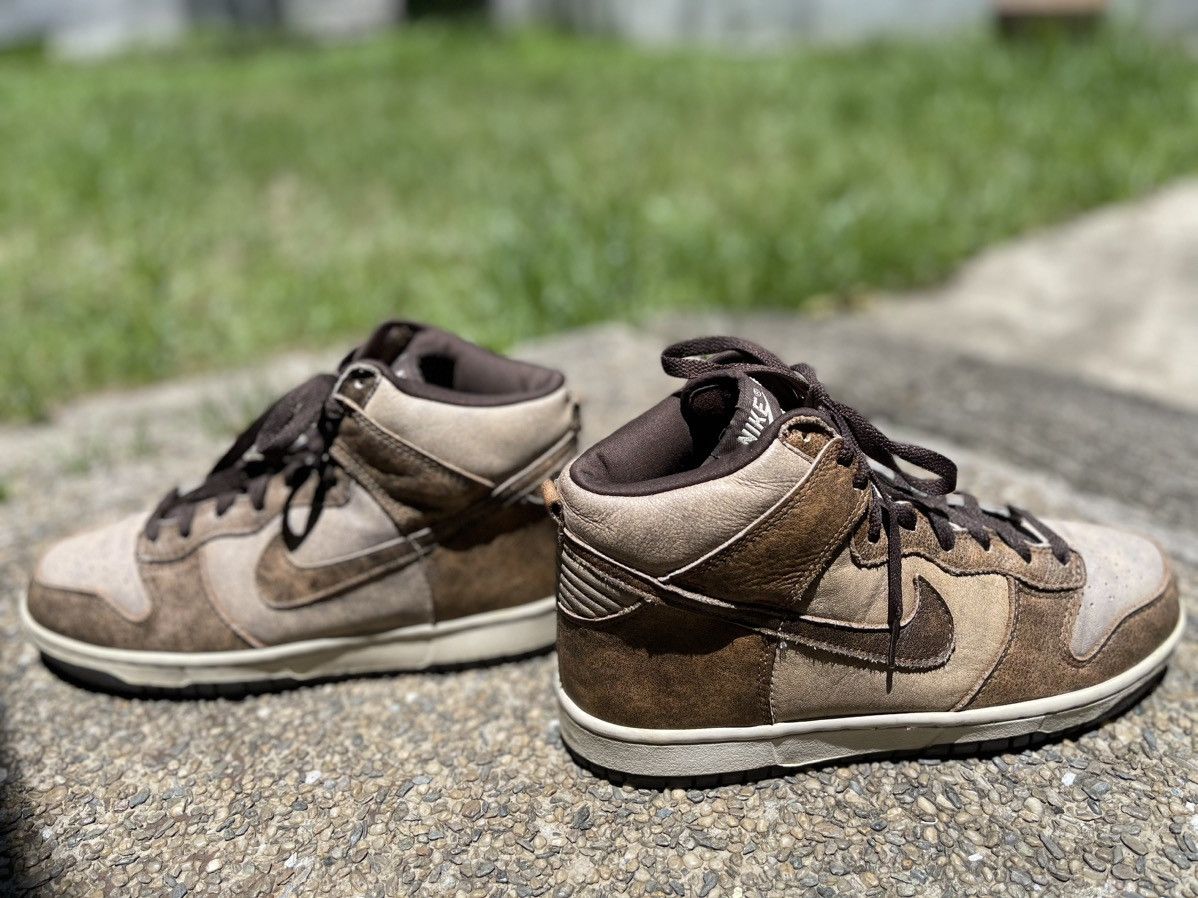 Nike Rare Vintage Nike Dunk High 2003 Grunge Dirty Pack Size US 9 / EU 42 - 8 Thumbnail