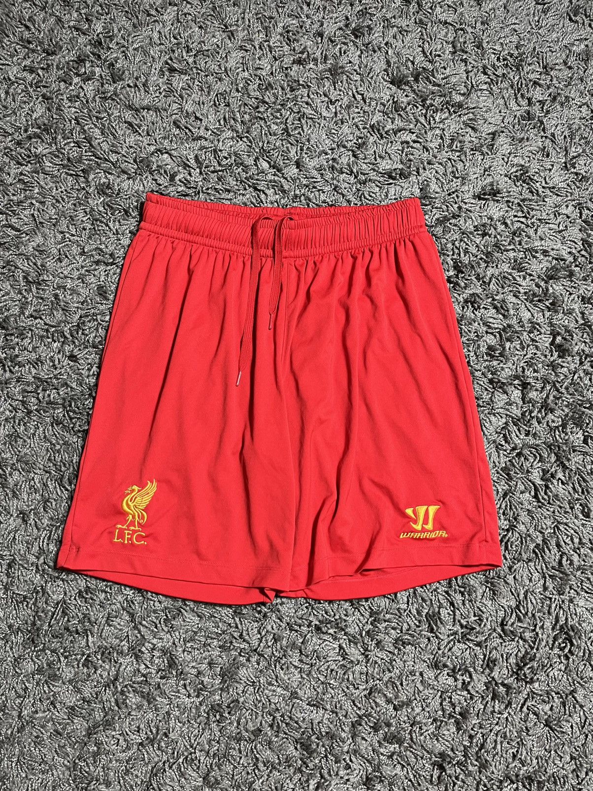 Warrior WARRIOR LIVERPOOL 2012/13 POLYESTER SOCCER FOOTBALL SHORTS Size US 34 / EU 50 - 1 Thumbnail