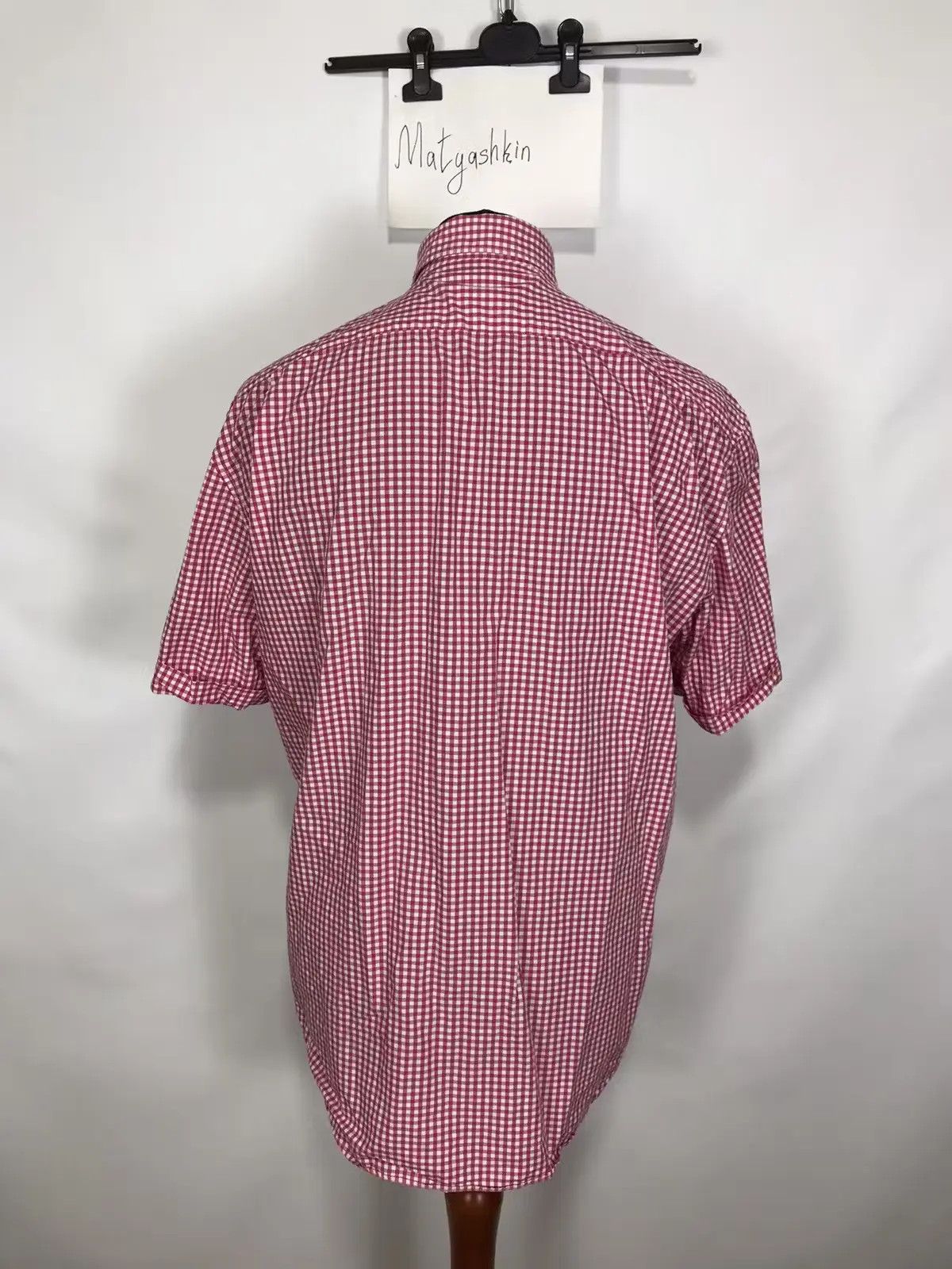 Lacoste Vintage Lacoste short sleeve shirt size 42 Size US M / EU 48-50 / 2 - 2 Thumbnail