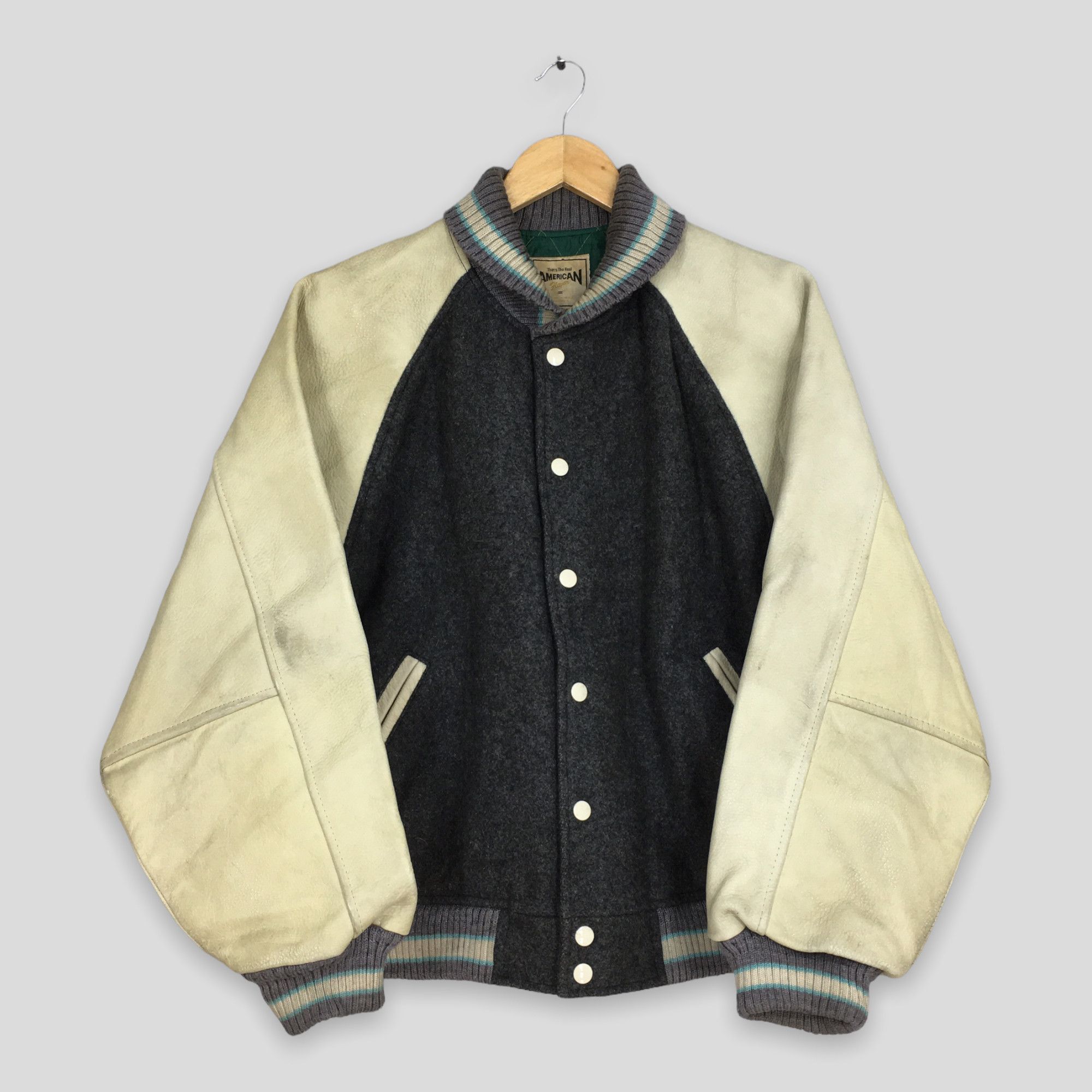 MLB Vintage American Scene MLB Wool Varsity Jacket Large Size US L / EU 52-54 / 3 - 2 Thumbnail