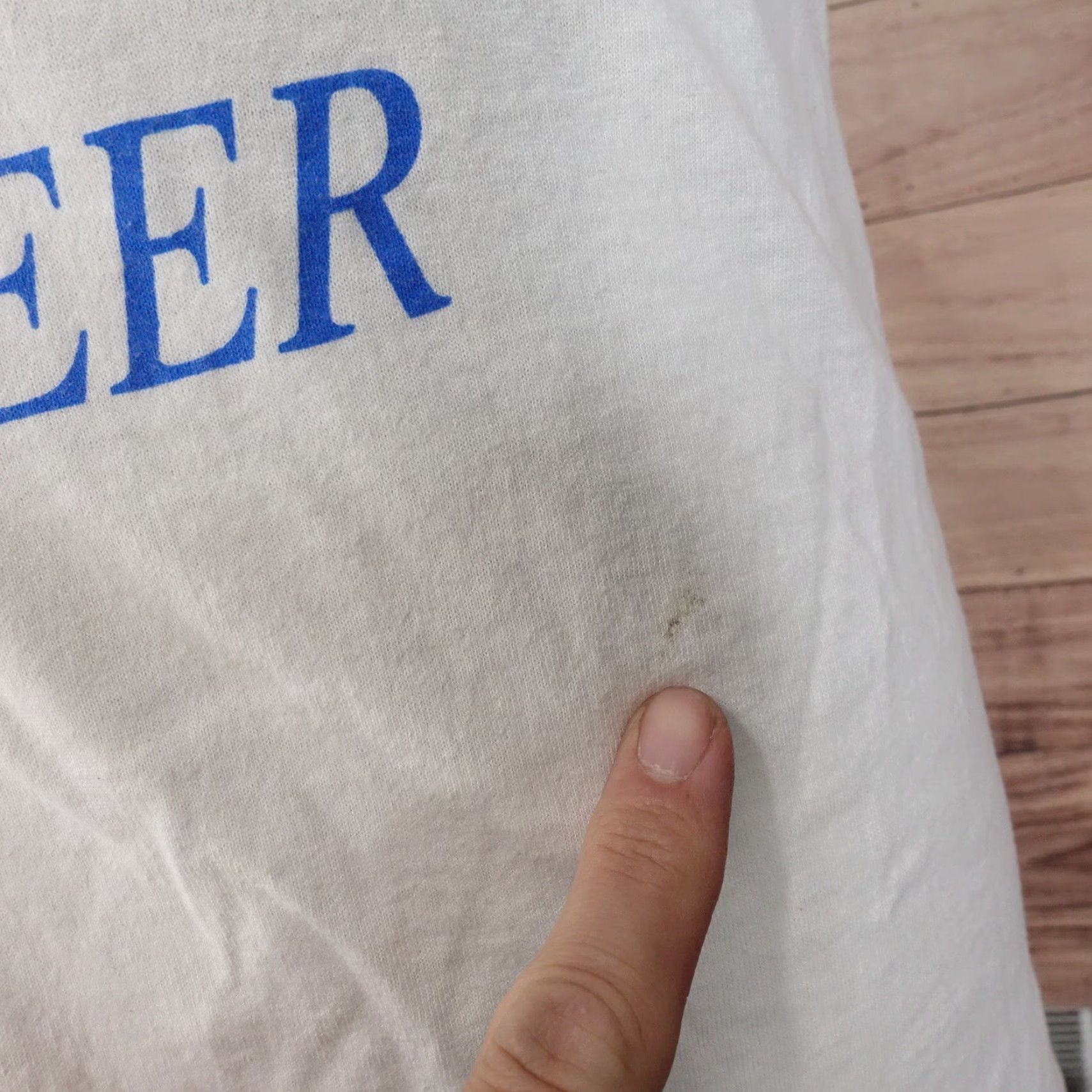 Fruit Of The Loom VINTAGE Fruit of the Loom DON'T TAX MY BEER DRINKERS OF AMERICA T-SHIRT XL White Single Stitch USA Mens Size US XL / EU 56 / 4 - 4 Thumbnail