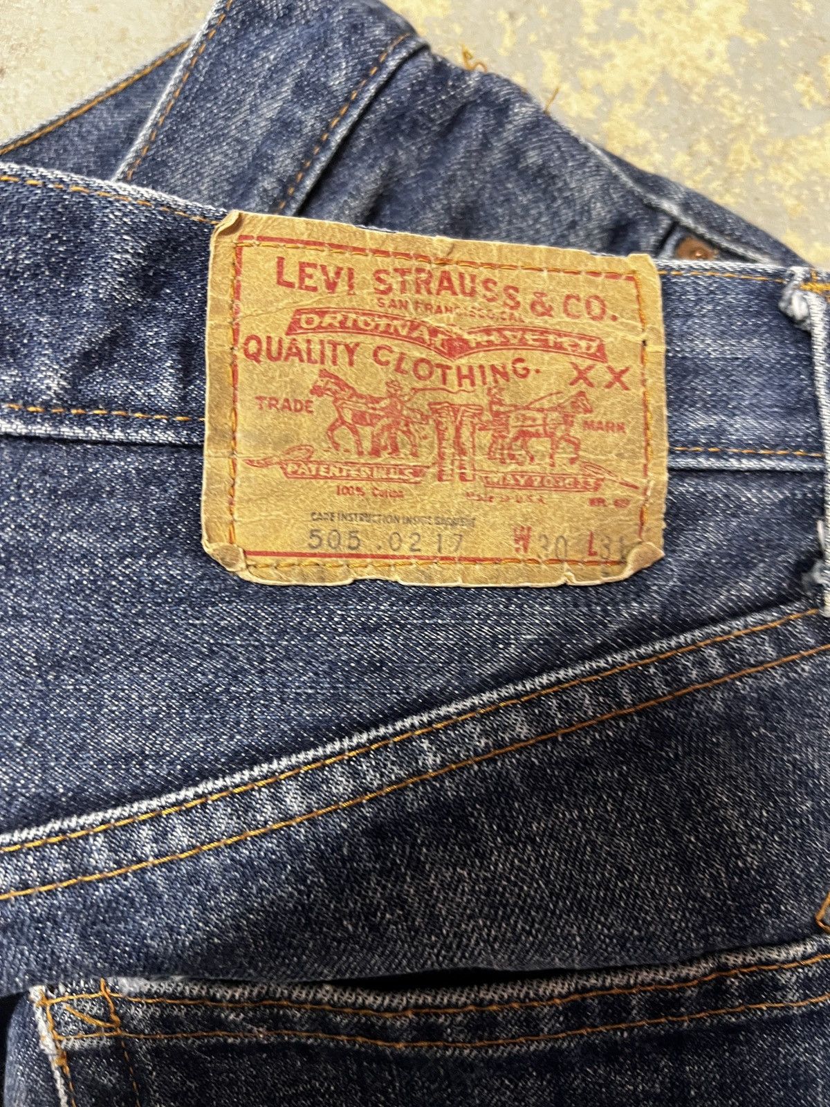 Levi's Vintage Clothing Vintage Levis 505.0217 Jeans Size US 30 / EU 46 - 5 Thumbnail