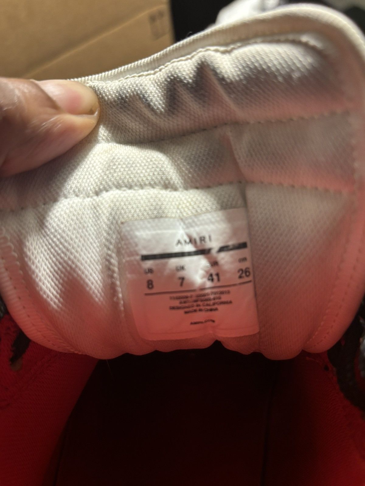 Amiri AMIRI Skel Top Hi Size US 8 / EU 41 - 17 Thumbnail
