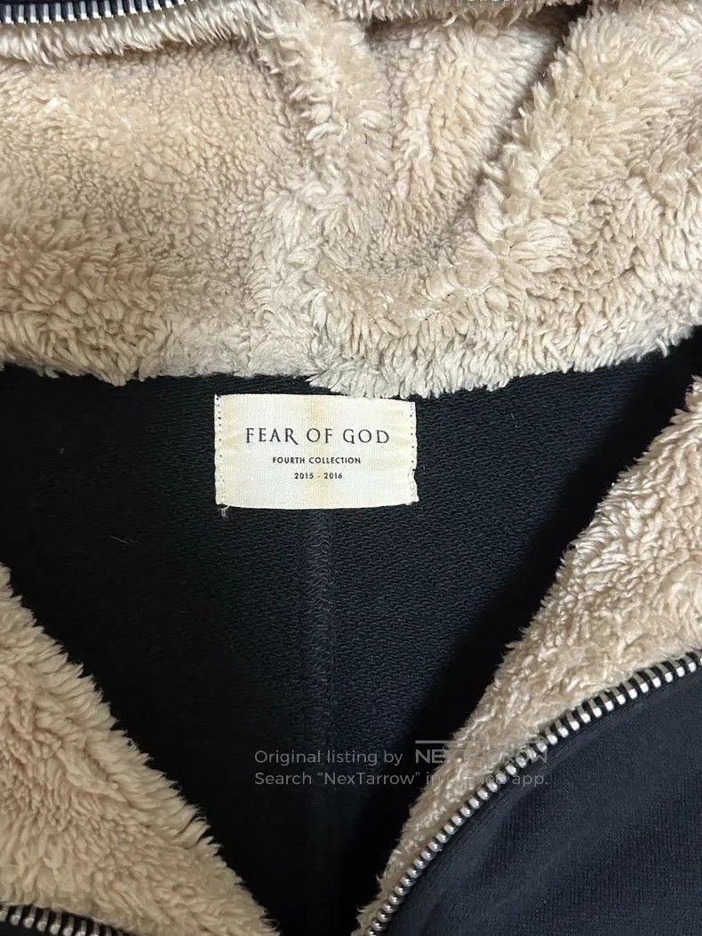 Fear of God Fear of God Pure black lambswool sweatshirt Size US S / EU 44-46 / 1 - 3 Thumbnail