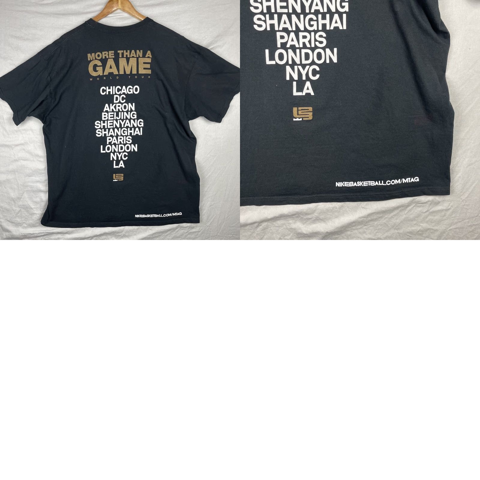 Nike Nike LeBron Shirt XL Black More Than A Game 2008 Movie Promo Mens XL Size US XL / EU 56 / 4 - 8 Thumbnail
