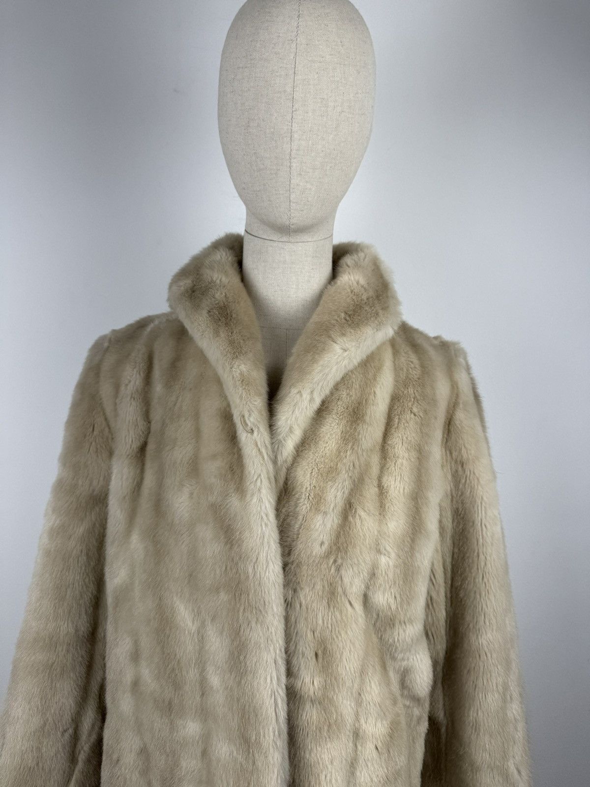 Japanese Brand Astraka Faux Fur Coat Y2K Women’s size US 10/12 Size L / US 10 / IT 46 - 2 Thumbnail