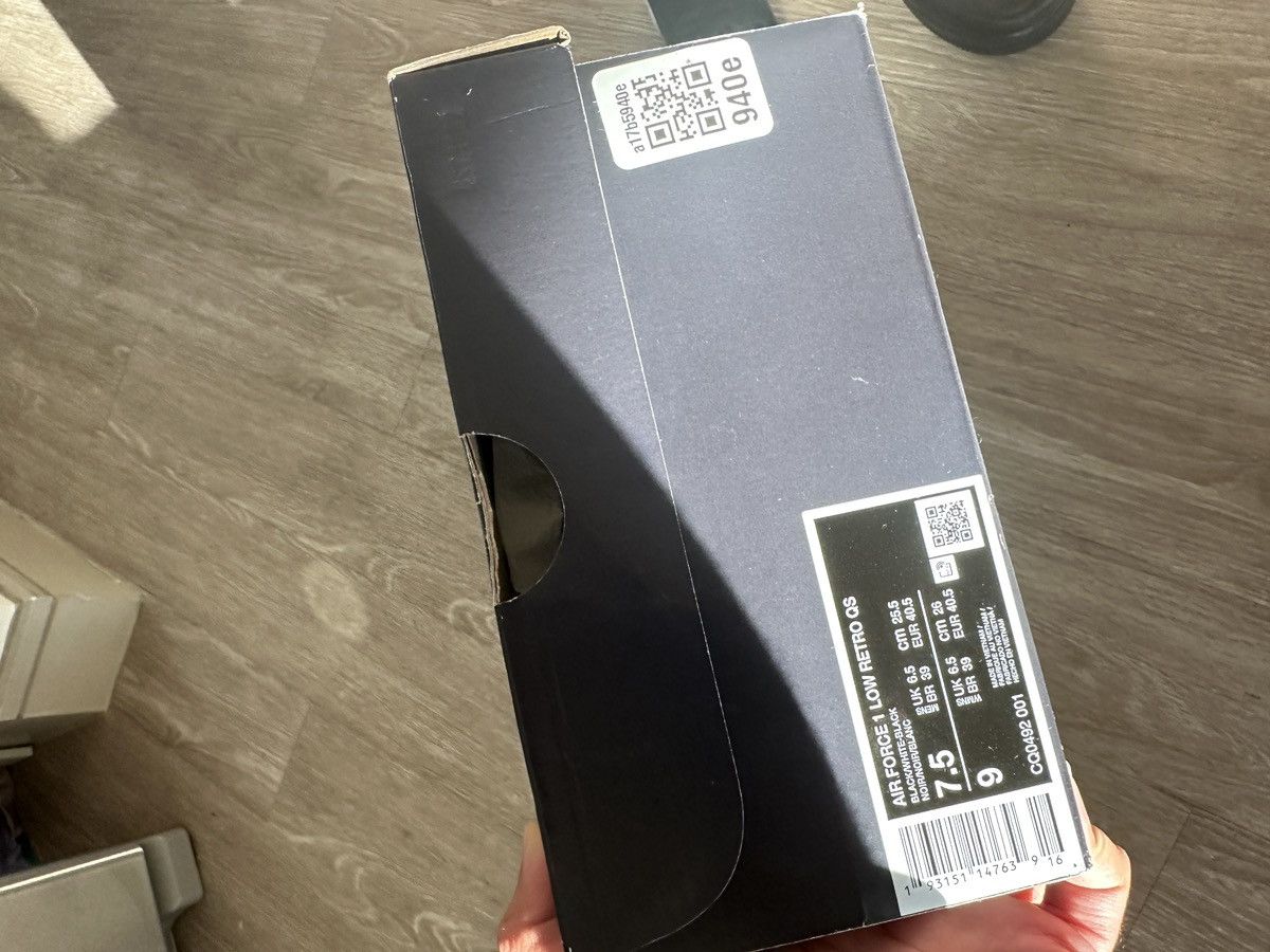 Nike Nike Air Force 1 QS Premium Leather Size US 7.5 / EU 40-41 - 7 Thumbnail