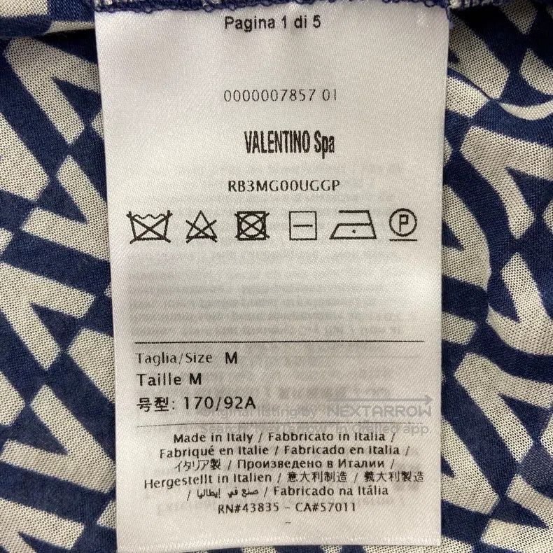 Valentino Valentino The letters are printed with long sleeves Size US M / EU 48-50 / 2 - 4 Thumbnail