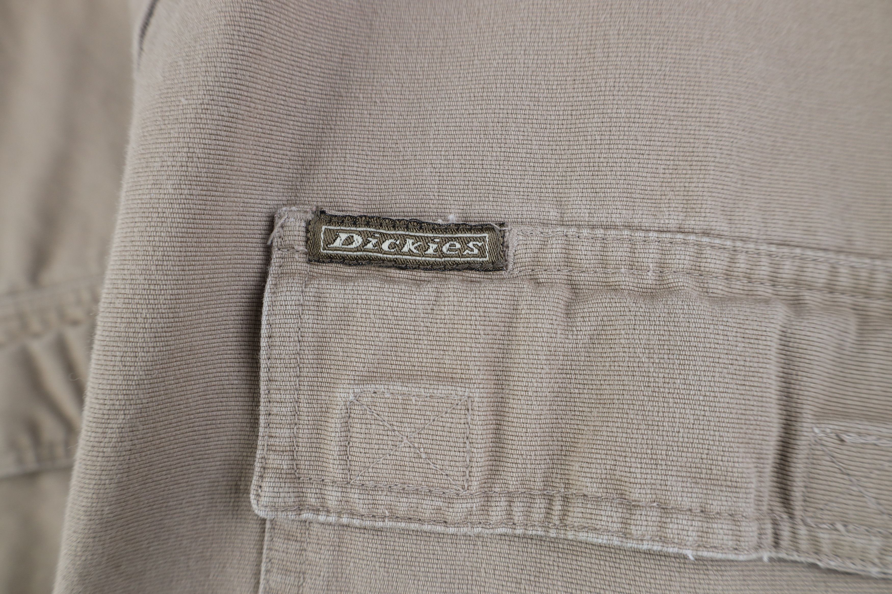 Dickies Vintage Dickies Heavyweight Short Sleeve Button Shirt Brown Size US M / EU 48-50 / 2 - 4 Thumbnail