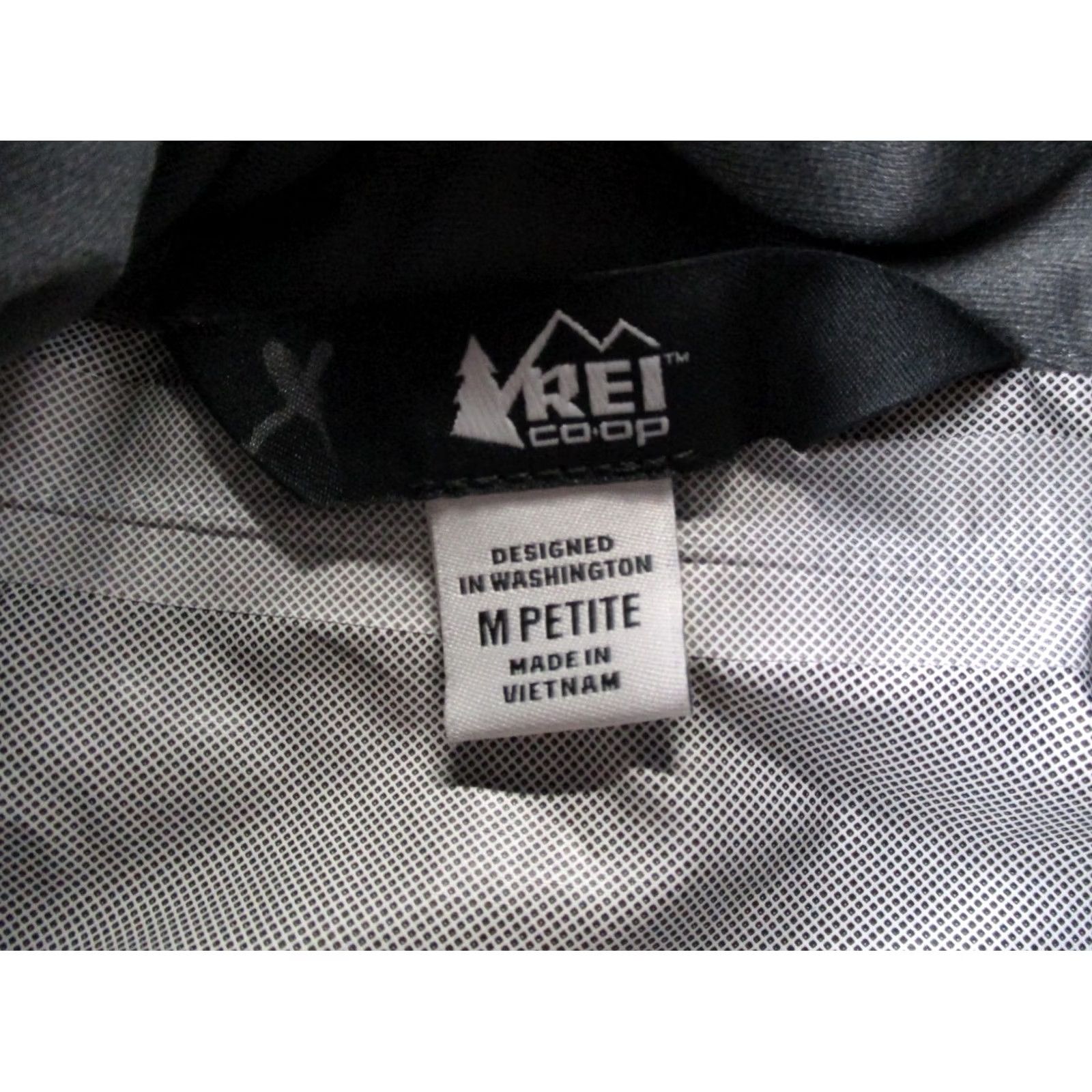 Vintage REI Jacket Womens M Petite Blue Nylon Rain Peak 2.5L Outdoors Hiking Camping Size M / US 6-8 / IT 42-44 - 6 Thumbnail