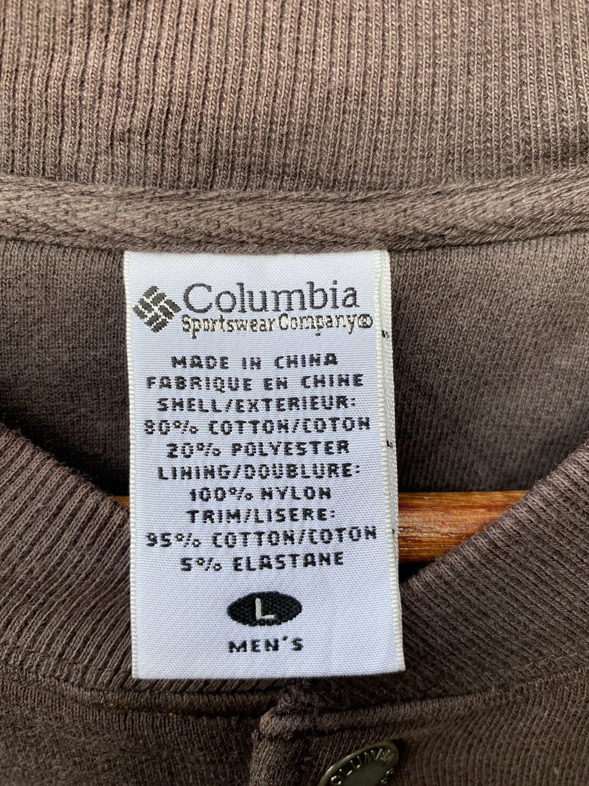 Columbia Vintage Columbia Sweater Button Up Pocket Outdoor Size L Size US L / EU 52-54 / 3 - 10 Thumbnail