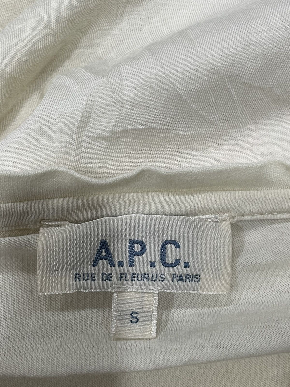 A.P.C. × Designer × Vintage A.P.C Tshirt Size US S / EU 44-46 / 1 - 3 Thumbnail