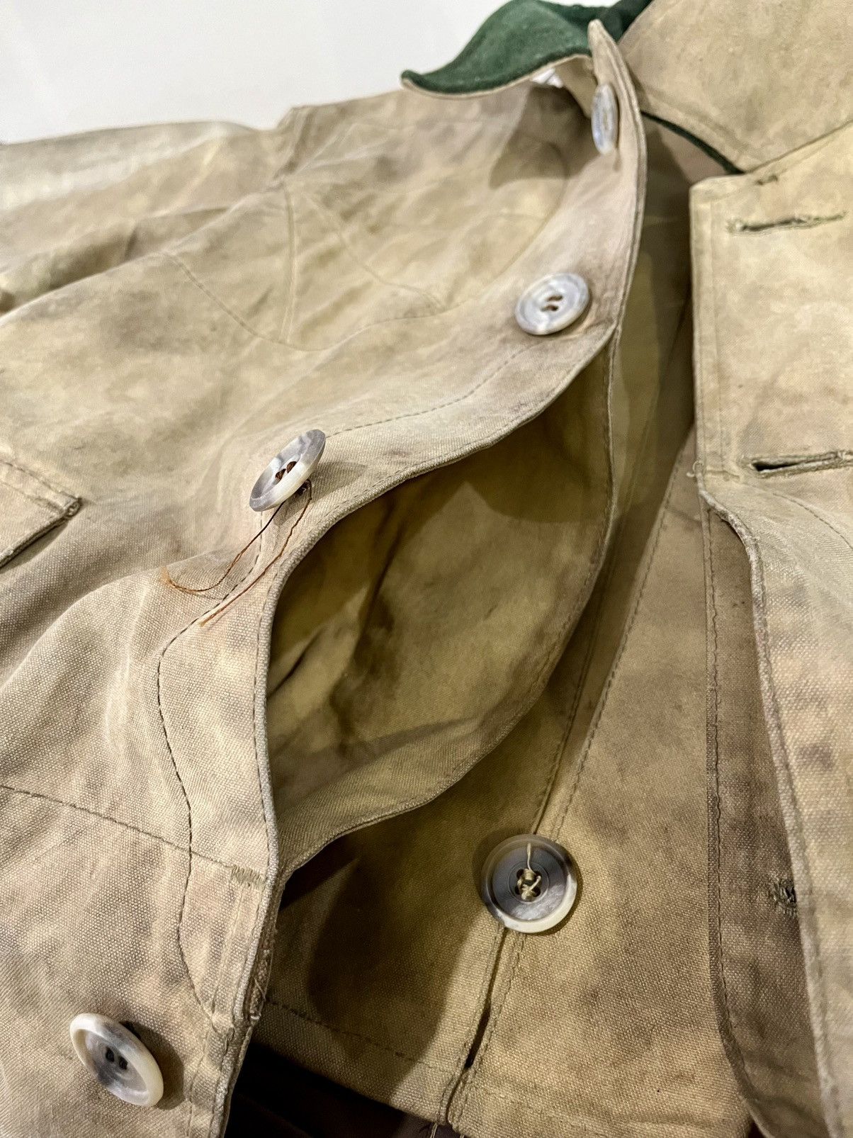 Filson Rare Vintage 80s Filson Tin Cloth Field Jacket Rugged Style Size US L / EU 52-54 / 3 - 4 Thumbnail