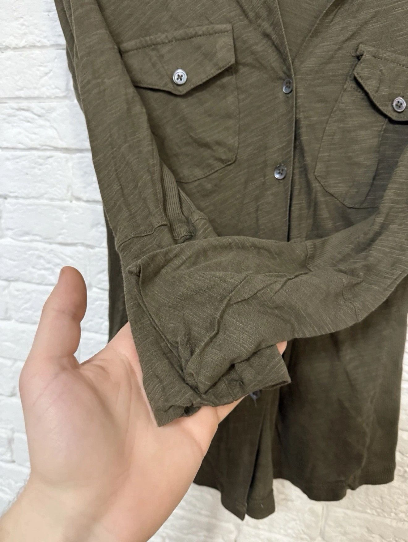 James Perse James Perse Standart Woman Shirt Collared Neck Long Sleeve Size XS / US 0-2 / IT 36-38 - 4 Thumbnail