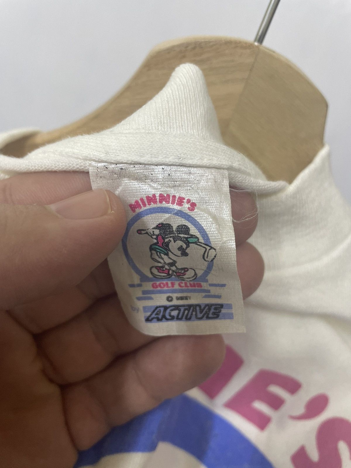 Mickey Mouse × Vintage VINTAGE MINNIE GOLF CLUB TEE Size US XL / EU 56 / 4 - 3 Thumbnail