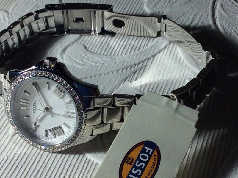 Fossil Fossil ladies Silver dial stainless steel watch Size ONE SIZE - 7 Thumbnail