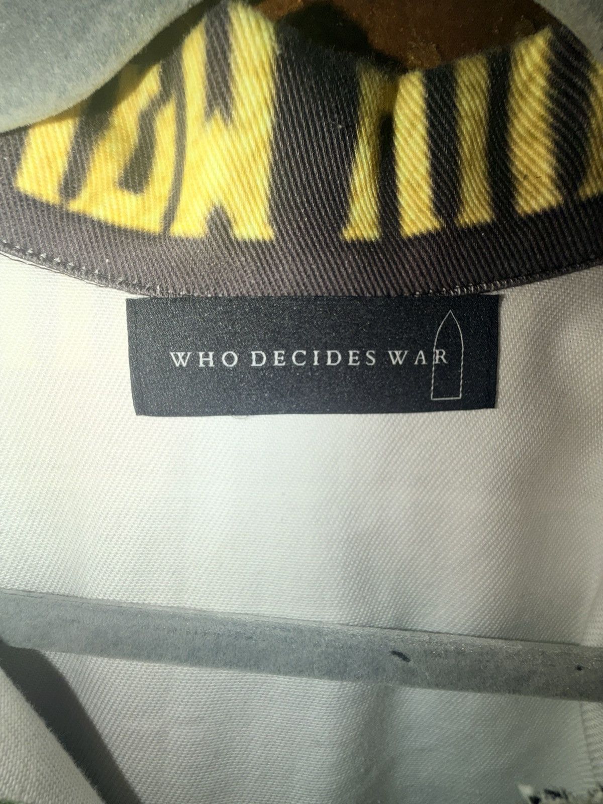 Who Decides War Who Decodes War long sleeve polo Size US M / EU 48-50 / 2 - 4 Thumbnail