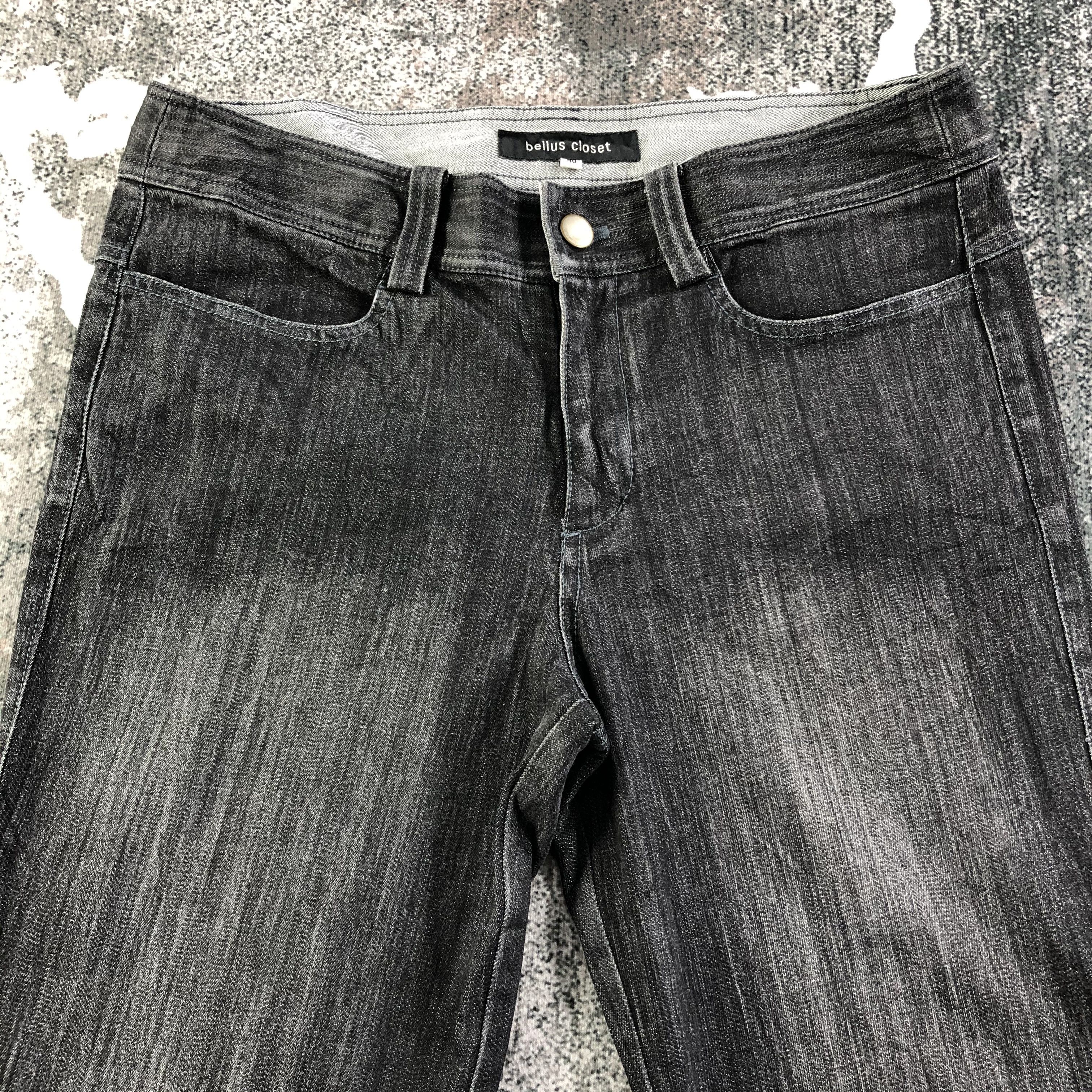 Japanese Brand Japanese Brand Bellus Closet Jeans Faded Black Dneim KJ1675 Size US 31 - 3 Thumbnail