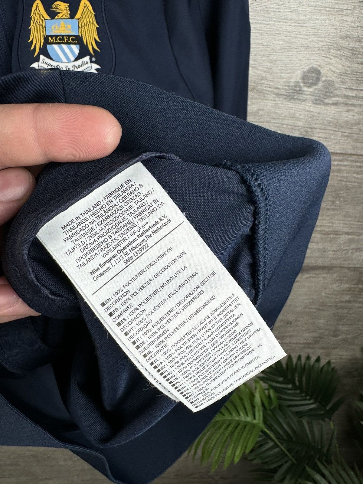 Nike Manchester City Footabll Jacket Nike 2013/2014 size S Size US S / EU 44-46 / 1 - 8 Thumbnail