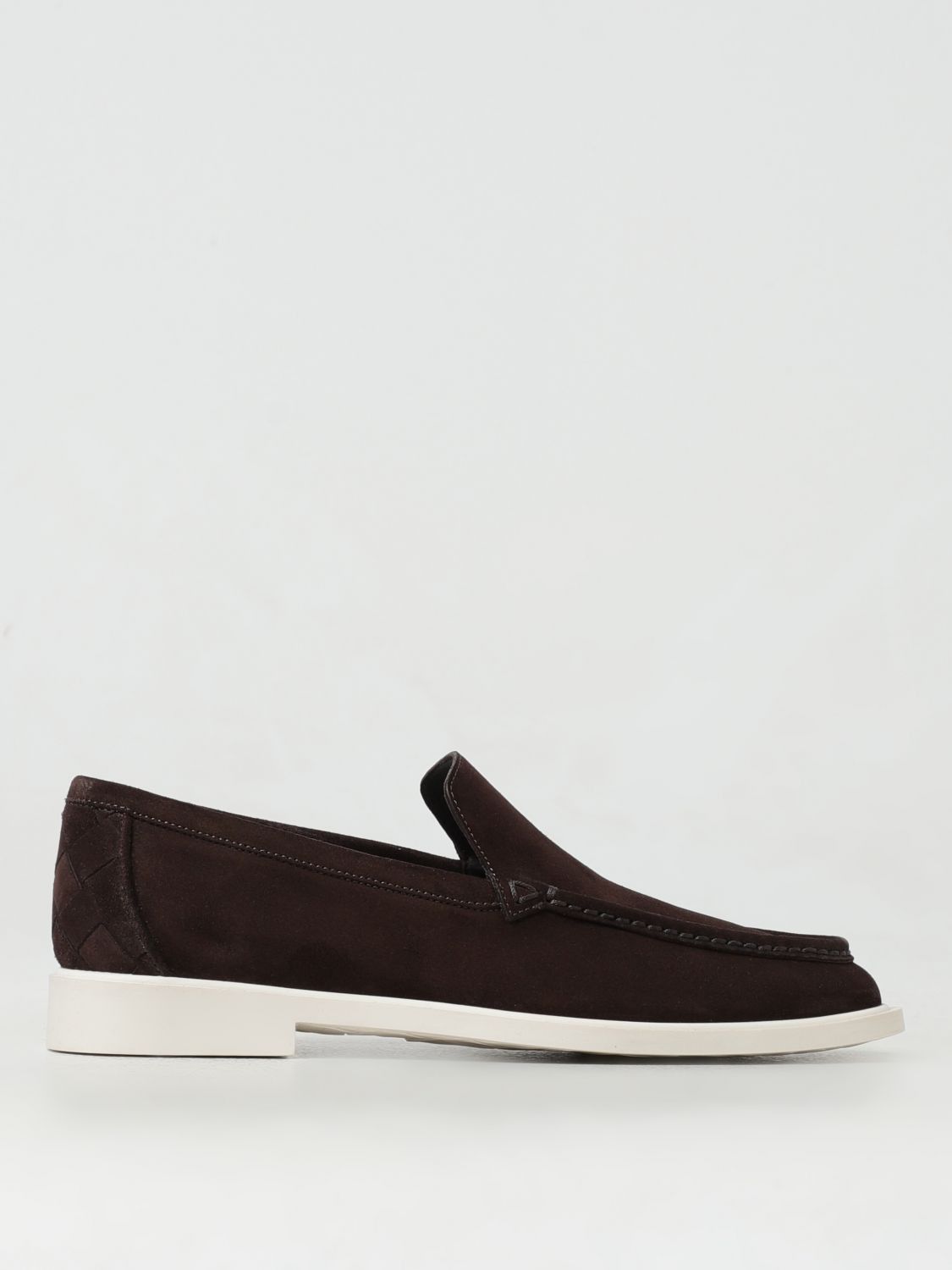 image of Bottega Veneta Loafers Men Brown (Size 12)