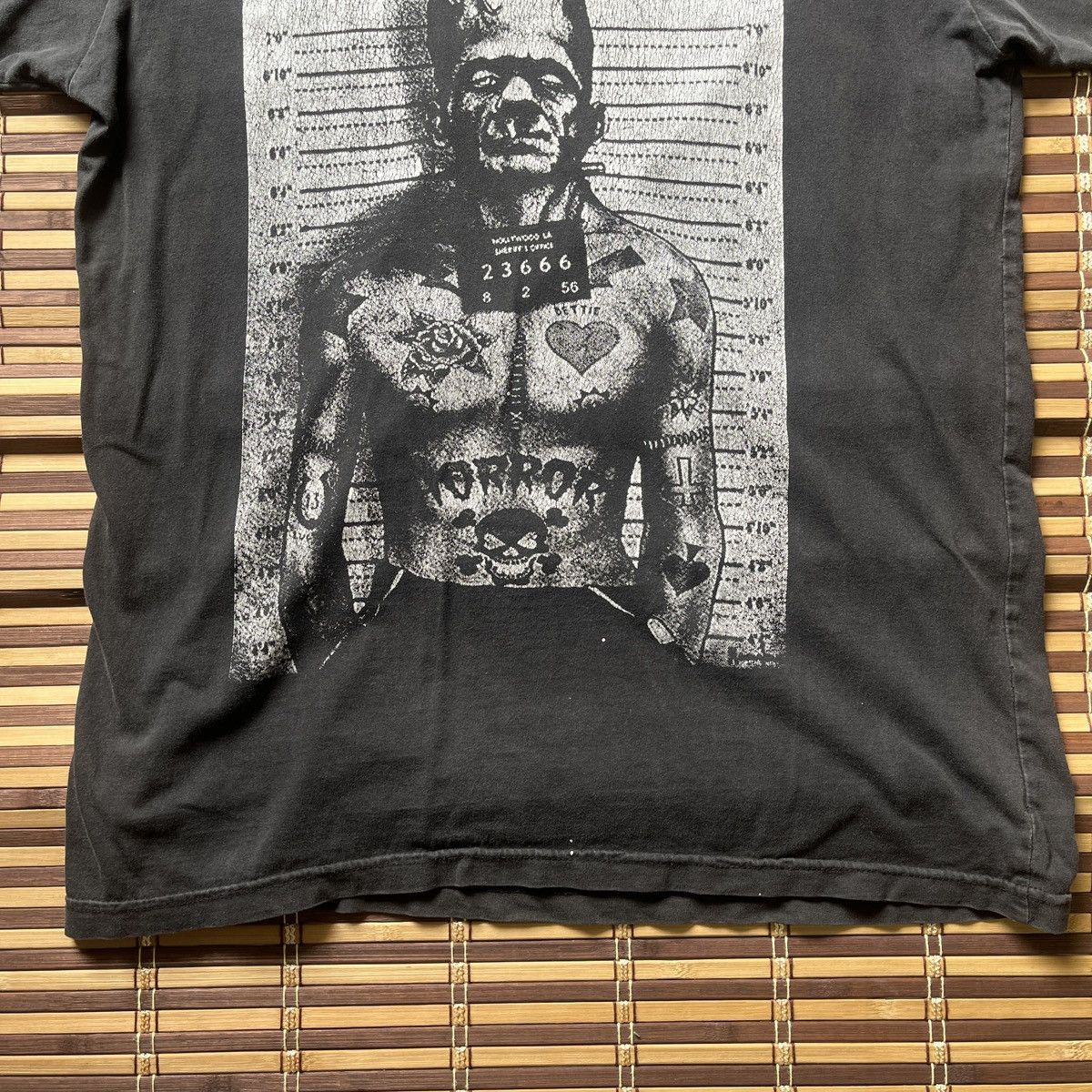 Expert Horror × Vintage Faded Black Vintage Frankenstein 1931 Prisoner Horror TShirt Size US S / EU 44-46 / 1 - 11 Thumbnail