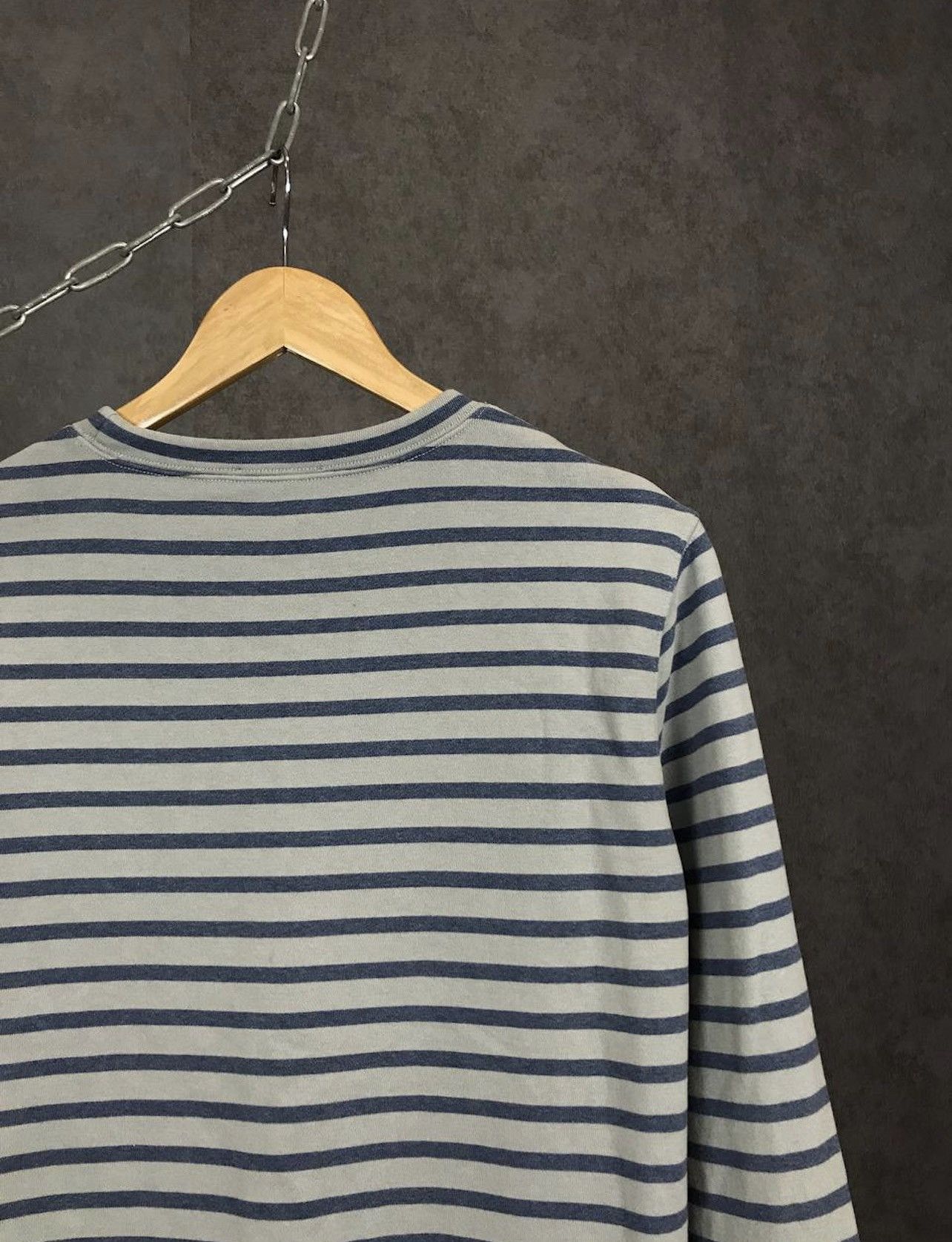A.P.C. A.P.C luxury designer striped sweatshirt Size US S / EU 44-46 / 1 - 7 Thumbnail