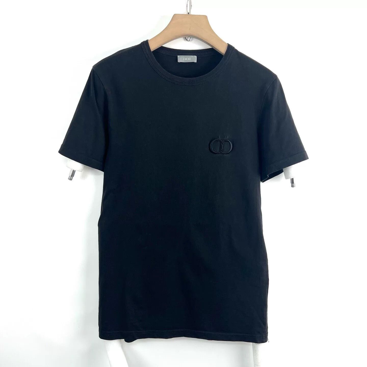Dior Dior CD Embroidered Short Sleeve T-shirt Size S / US 4 / IT 40 - 1 Thumbnail