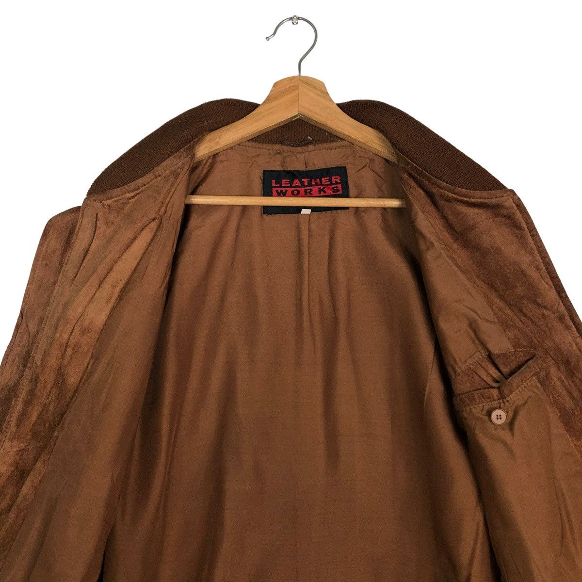 Japanese Brand 🔥VINTAGE GENUINE LEATHER JACKET BEAMS JAPAN ISSEY MIYAKE Size US L / EU 52-54 / 3 - 14 Thumbnail
