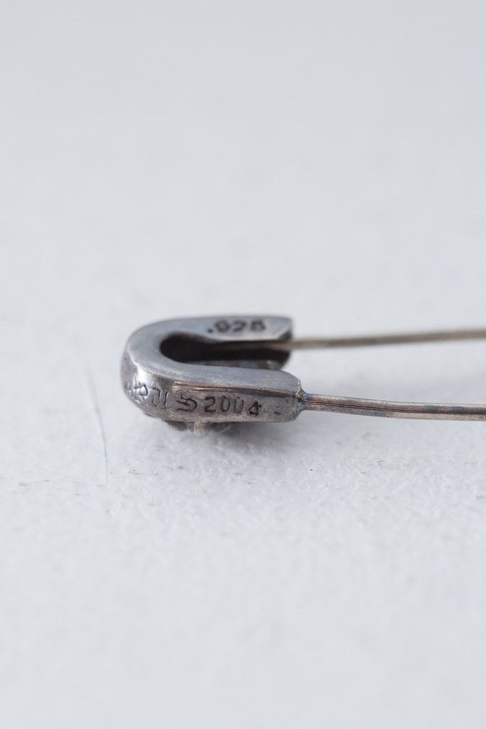 Chrome Hearts Large safety pin brooch with diamond Size ONE SIZE - 10 Thumbnail
