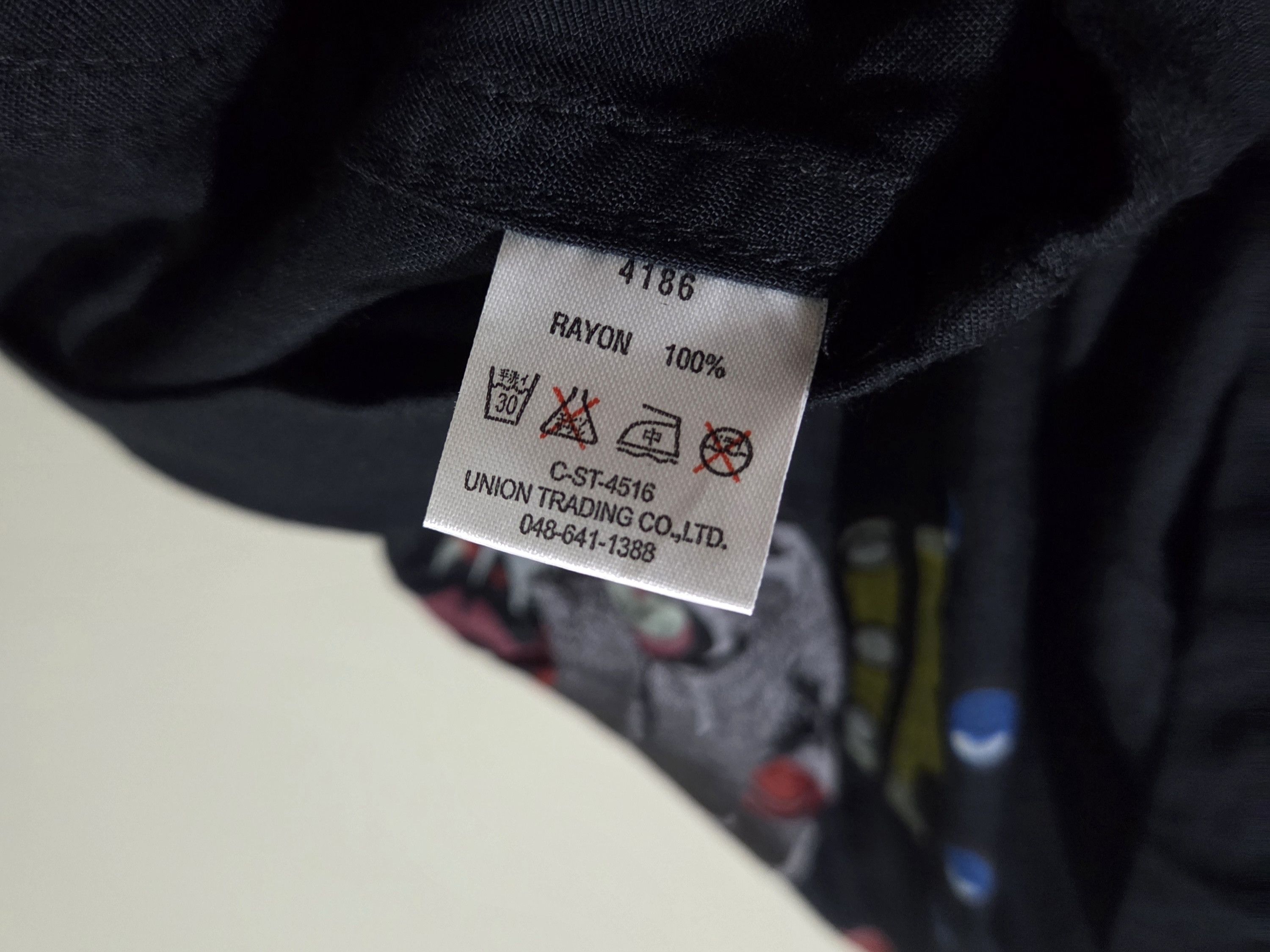 Japanese Brand Vintage Houston Rayon Embroidery Butterfly Bowling Shirt Size US M / EU 48-50 / 2 - 4 Thumbnail