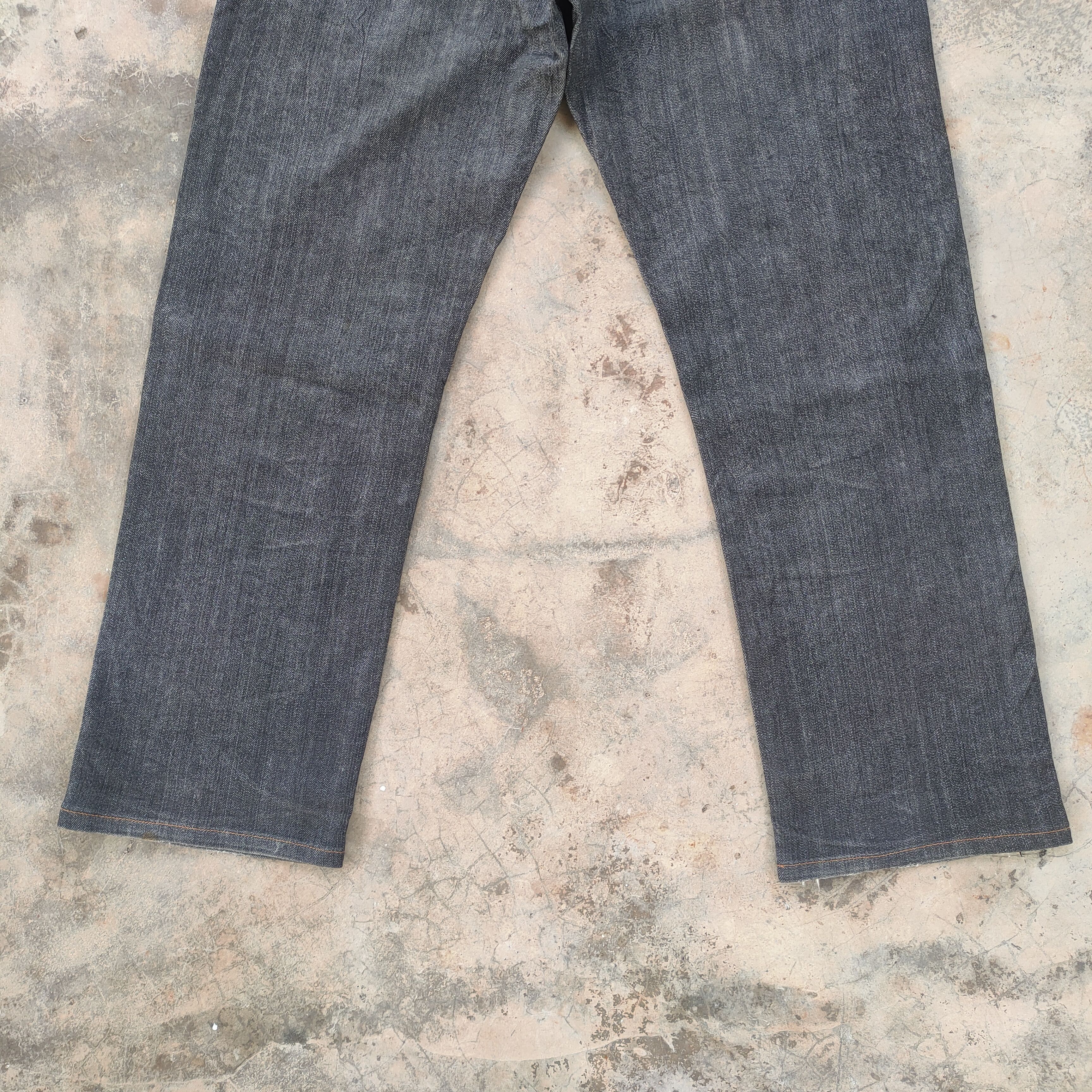 Hanes VINTAGE BLACK HANES FADED JEANS DENIM PANTS Size US 36 / EU 52 - 10 Thumbnail