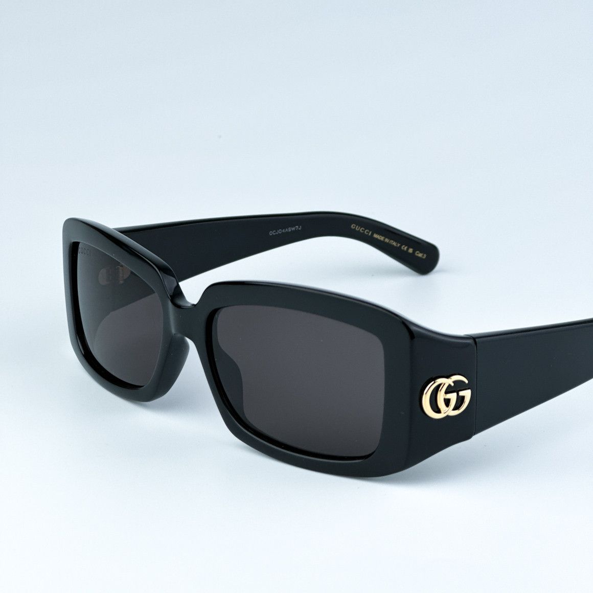 Gucci NEW Gucci GG1403S 001 Unisex Rectangle Sunglasses Size ONE SIZE - 6 Thumbnail