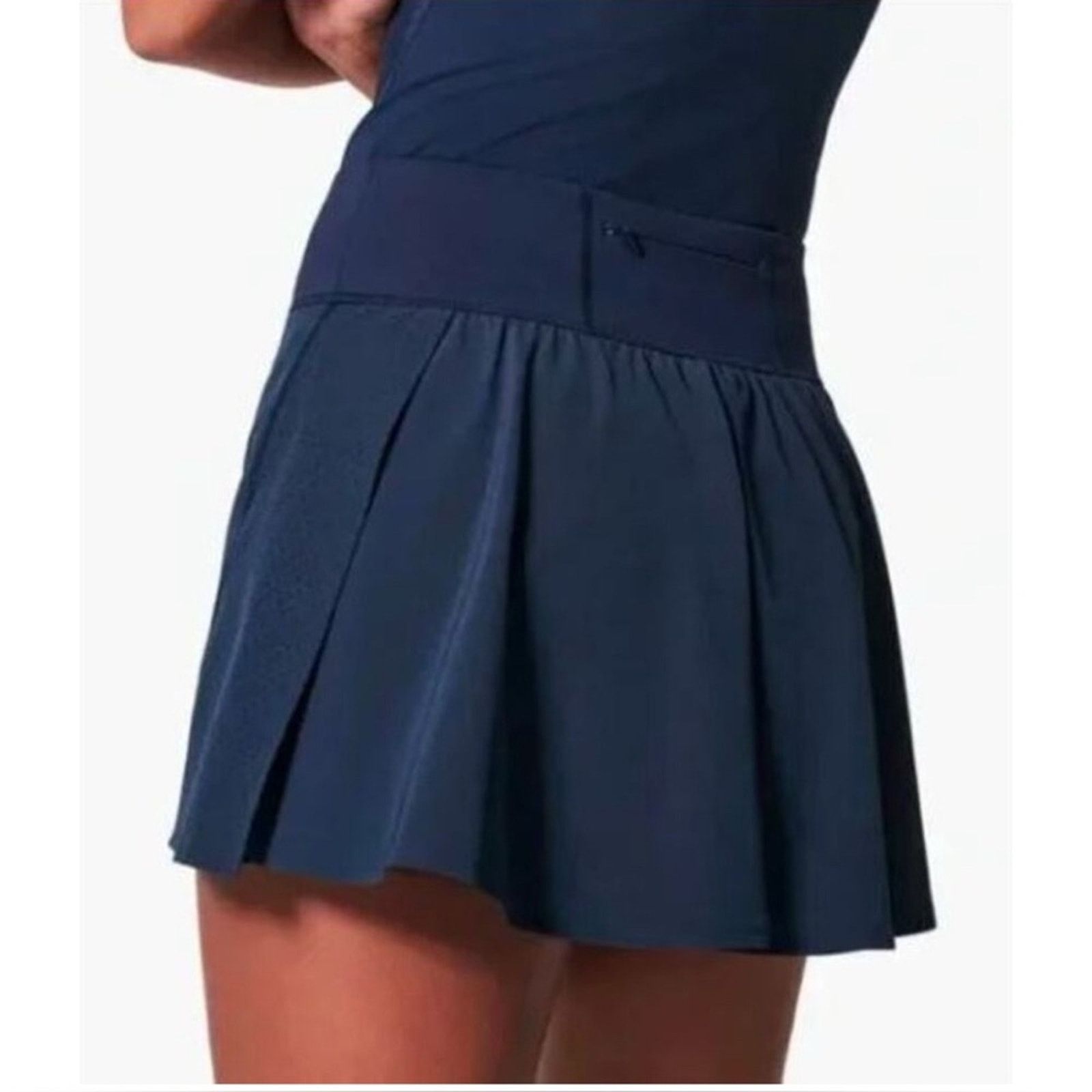 Spanx NEW SPANX BLACK GET MOVING SKORT 6.5 INSEAM POCKETS SZ XS Size 26" / US 2 / IT 38 - 9 Thumbnail