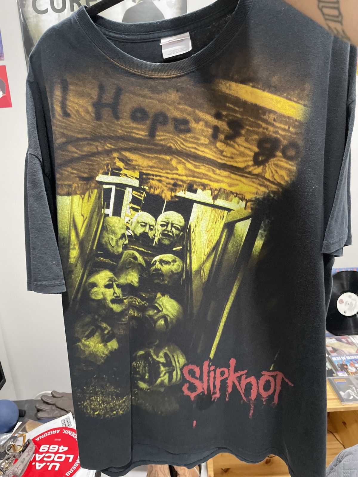 Vintage Slitknot 90s full print Size US XL / EU 56 / 4 - 2 Thumbnail