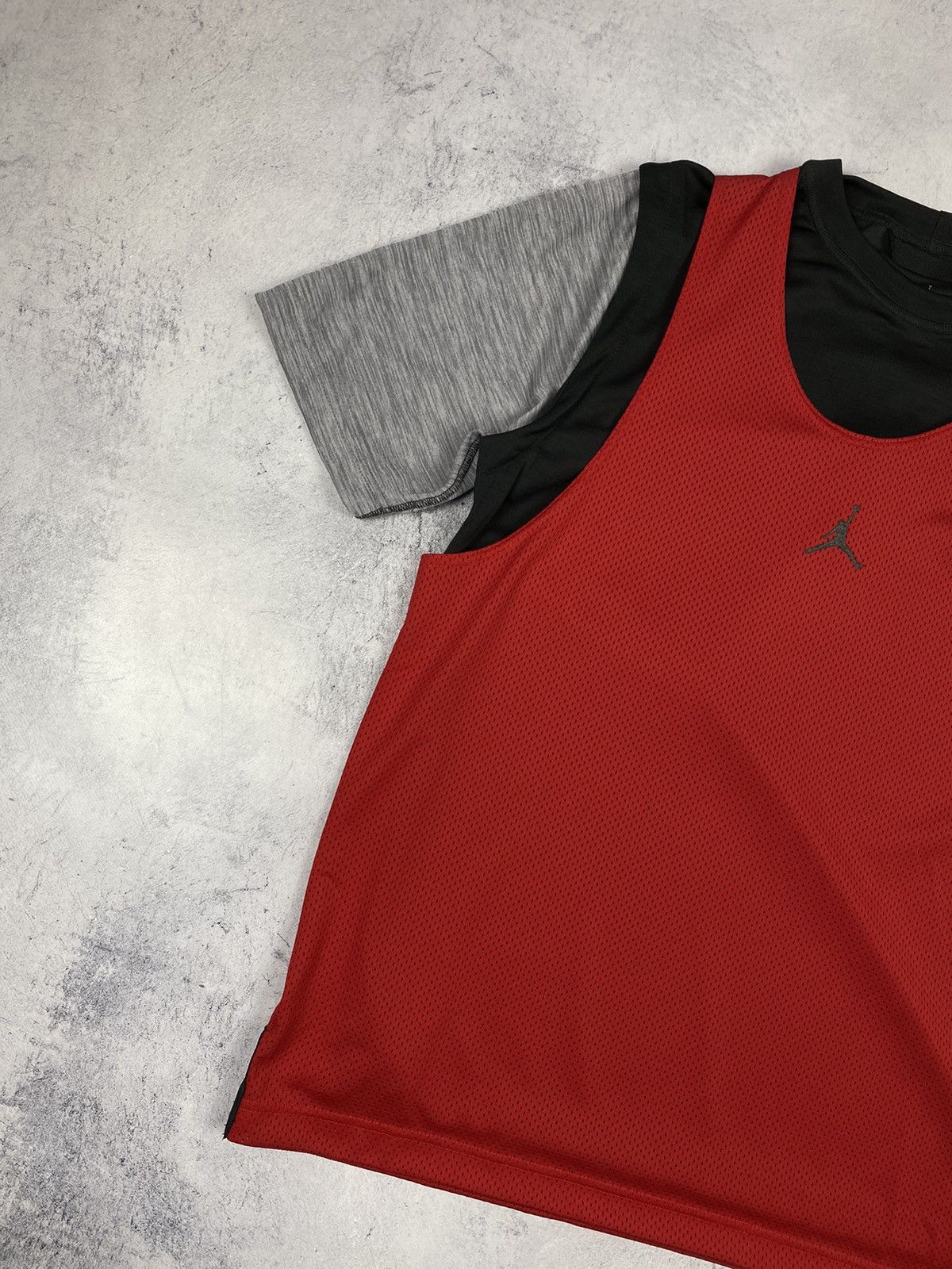 Jordan Brand × Nike Nike Jordan Dri Fit Basketball Combo Statement Tank Top Tee Size US M / EU 48-50 / 2 - 7 Thumbnail