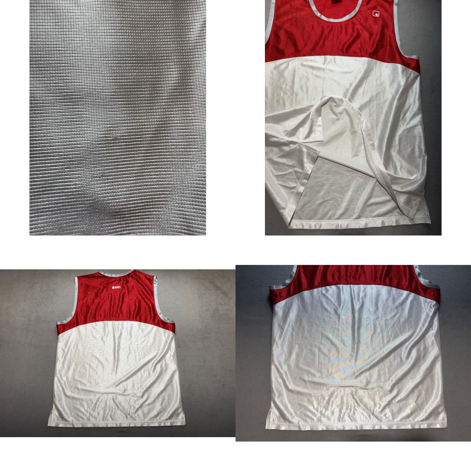 Vintage AND1 Vintage Basketball Tank Top Shirt Mens 2XL Red Taiwan Size US XXL / EU 58 / 5 - 8 Thumbnail