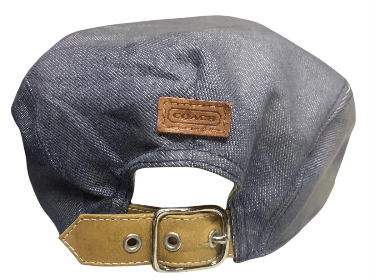 Coach Vintage coach newsboy hat cap bucket suede leather Size ONE SIZE - 7 Thumbnail