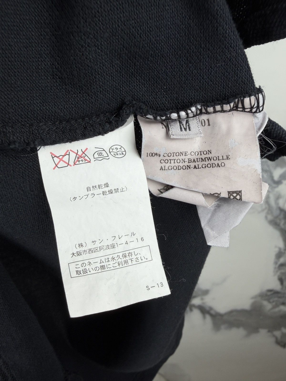 Raf Simons Raf By Raf Simons RAF Embroidered Button Polo Shirt Black Size US M / EU 48-50 / 2 - 5 Thumbnail
