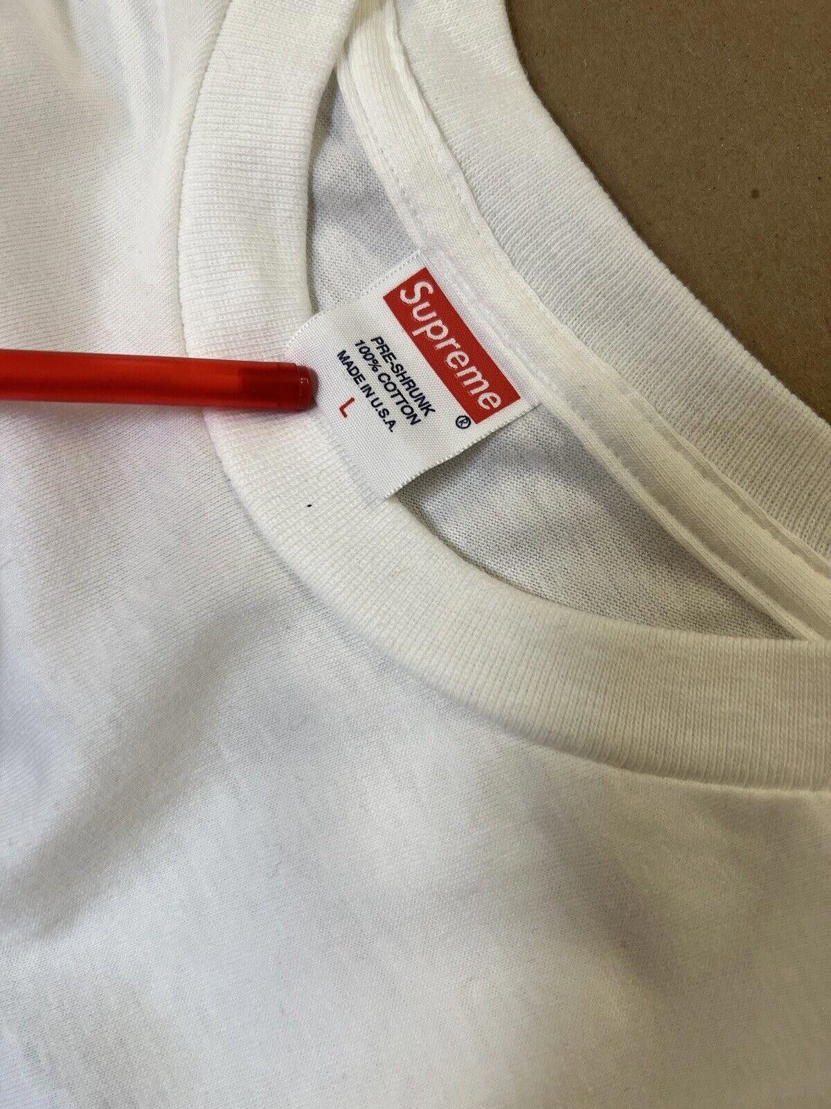 Supreme 2011 SUPREME PLAYBOY POCKET TEE WHITE L Size US L / EU 52-54 / 3 - 4 Thumbnail