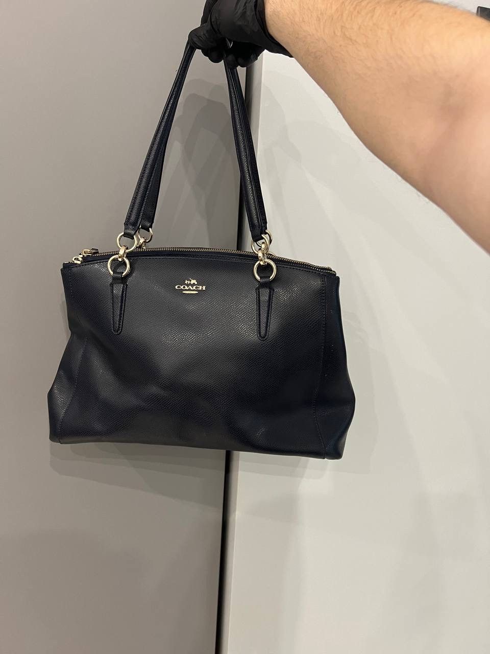 Coach Coach Black Blue Leather Large Size ONE SIZE - 14 Thumbnail