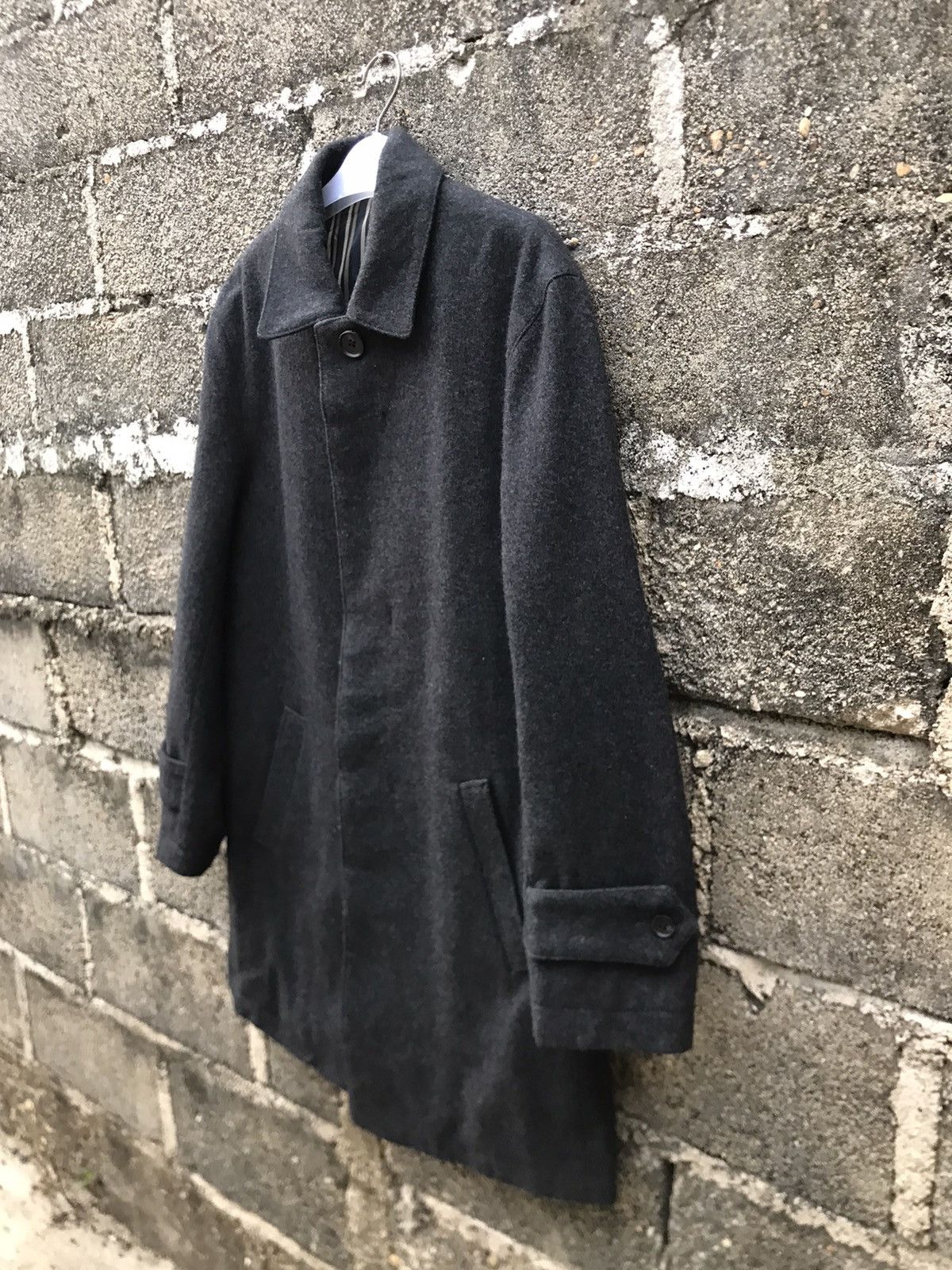 Japanese Brand ⚡️Vintage J.Ferry Men Wool Long Coat Jacket Size US M / EU 48-50 / 2 - 3 Thumbnail