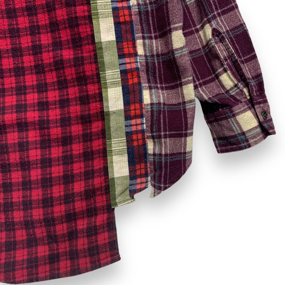 Needles Needles Rebuild 7 Cut Oversized Flannel Shirt Size US S / EU 44-46 / 1 - 7 Thumbnail