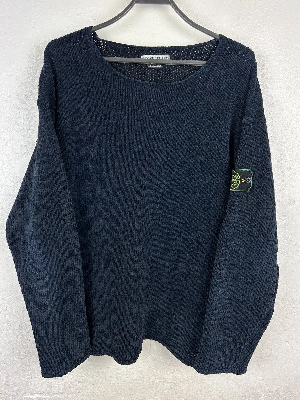 Stone Island × Vintage 90s Vintage Stone Island SS96 Green Edge  