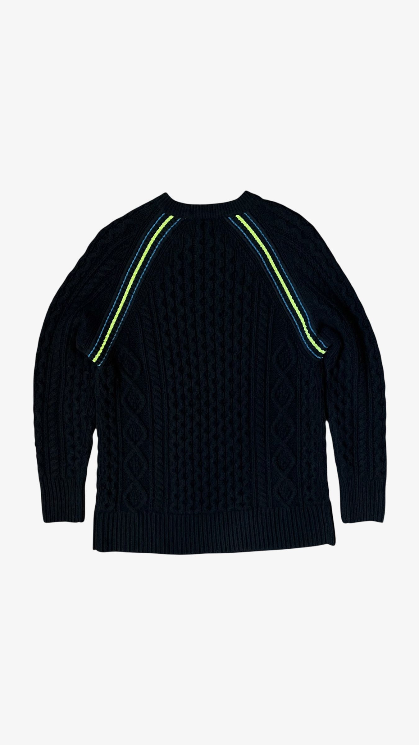 Alexander Wang Vintage Y2K Women's Alexander Wang Wool Cable Knit Jumper Size M / US 6-8 / IT 42-44 - 4 Thumbnail