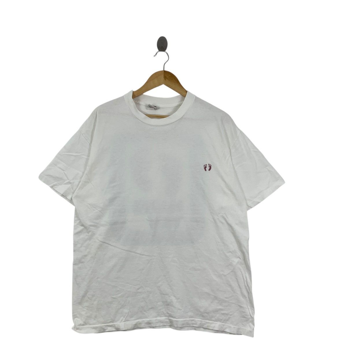 Hang Ten Vintage 90’ HANG TEN CALIFORNIA Foot Logo Tee Shirt Top Size US L / EU 52-54 / 3 - 3 Thumbnail