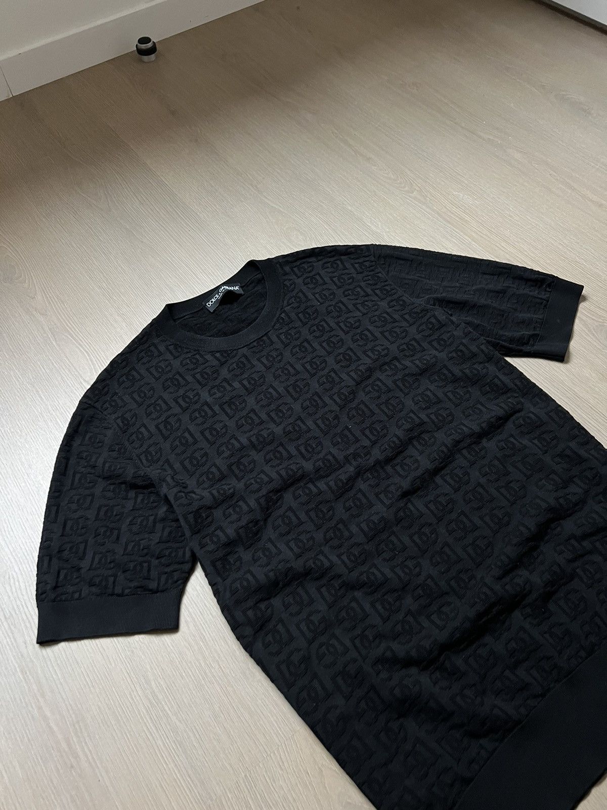 Dolce & Gabbana DG-logo silk sweater Size US M / EU 48-50 / 2 - 4 Thumbnail